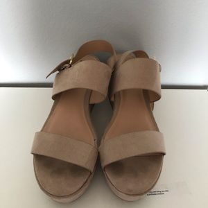 Beige Wedges
